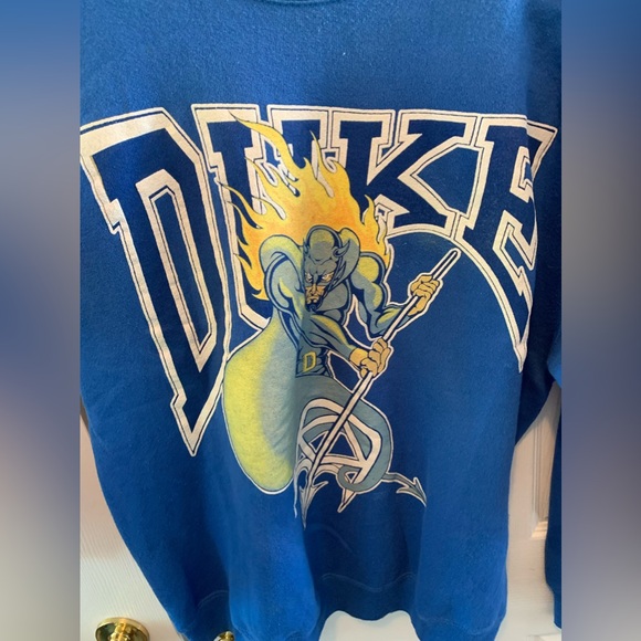 Vintage University Of Duke Large Crewneck 2020 Sport - Picture 7 of 16